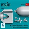 RESKIT RS48-0547 AN-M65 (AN-M59) bombs (2 pcs) (1000 lbs) for all USAF & RAF of WW2 & Korean War (3D Printed) 1/48